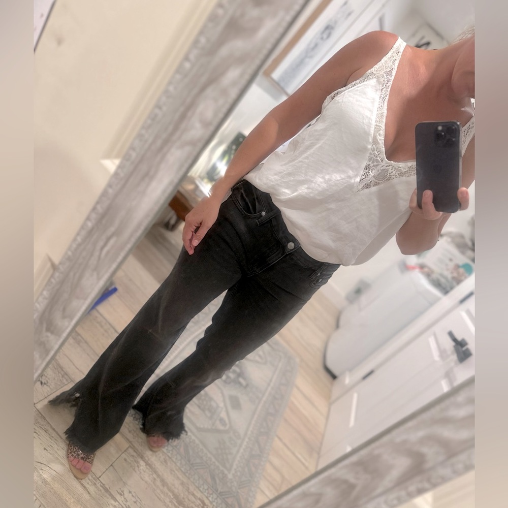 Free people denim bell bottoms 29